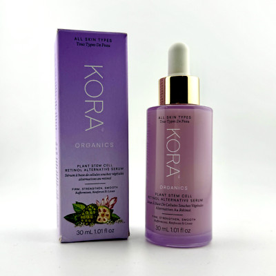 KORA Organics Plant Stem Cell Retinol Alternative Firming Serum 1 oz / 30 ml NIB