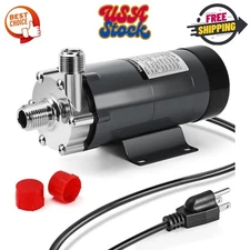 Wort Pump Stainless Steel Brew Pump for Wort Transfer, Magnetic Beer Pump
