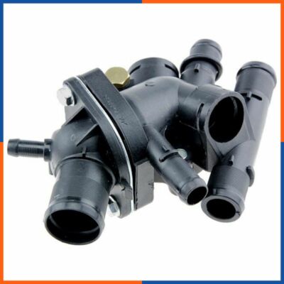 1 Boitier d eau + thermostat Renault 1.9D Dti Dci - Pièces Autos 2607