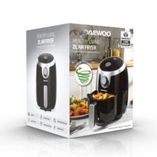 Daewoo 1000W Single Pot Healthy Living 2L Air Fryer With Rapid Air Circulation 