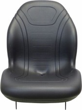 Ford New Holland Black Seat With Hinge Brackets Fits 45 Tc23da Tc25 2030 T1010