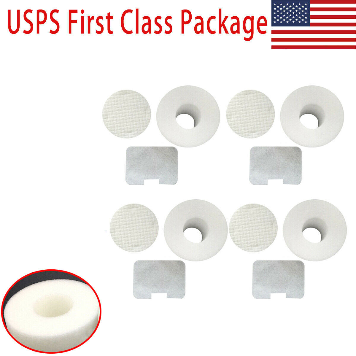 Ricambi Shark Navigator Anicell Filtri Ricambio Per Aspirapolvere Shark Navigator, 4 Pezzi, Compatibile Con NV42, NV4226, NV44 Ricambi Aspirapolvere Shark NV42 - Foto 5