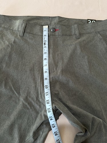 Burnside Herren Walkshort Hybrid Shorts Größe 38 Länge 20" meliert anthrazit - neu mit Etikett - Bild 6 von 10