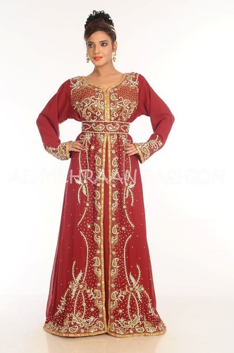 Obtener Esta Marroquí Dubái Caftán Árabe Jilbāb Boda Vestido 6058 | eBay