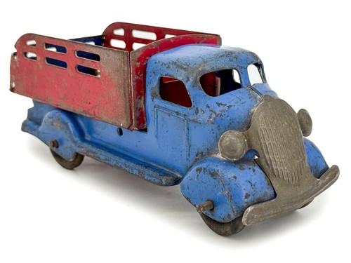 Early 6.5" Marx Studebaker Truck Cab Over Man Cave Wyandotte Toy Steel NICE! - Picture 2 of 23