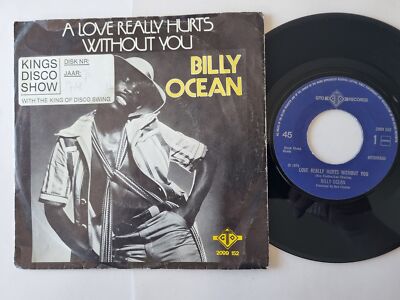 Billy Ocean - Love Really Hurts Without You 7'' Vinyl Holland