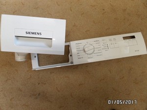 Waschmaschine Siemens A12-26 Ersatzteil Frontblende Waschmittelbehälter FUYMA
