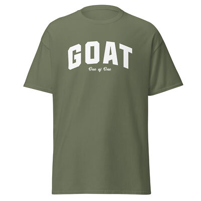GOAT ONE OF ONE Premium T-Shirt | Soft & Stylish Unisex Tee | eBay