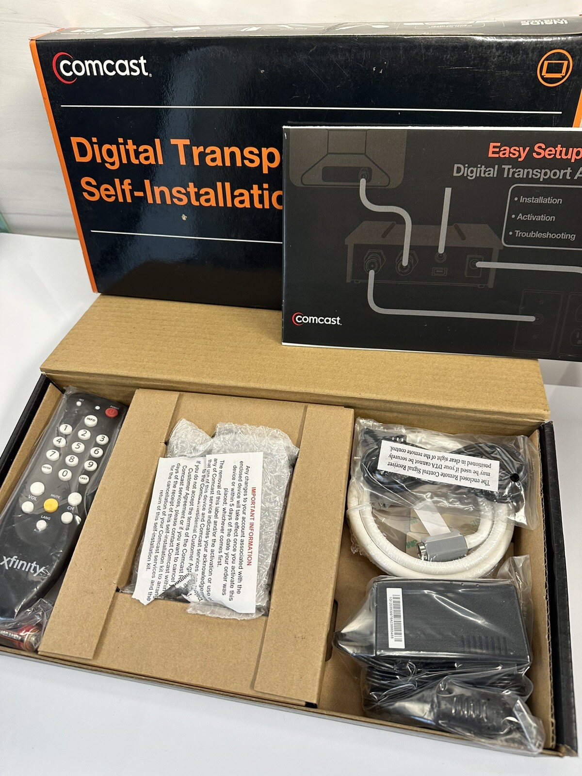 COMCAST Digital Transport Adapter SelfInstallation Kit *NEW* eBay