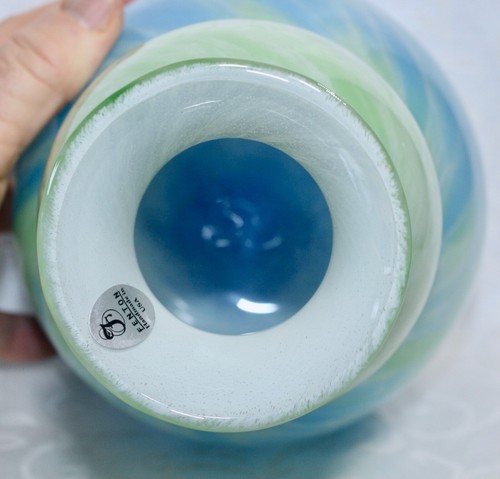 Fenton, Vase, Dave Fetty, "Connoisseur Collection 2006", Limited Edition. - Picture 6 of 11