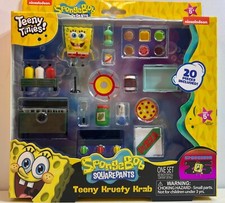 Teeny Tinies SpongeBob Squarpants Teeny Krusty Krab Mini Food Playset Dollhouse
