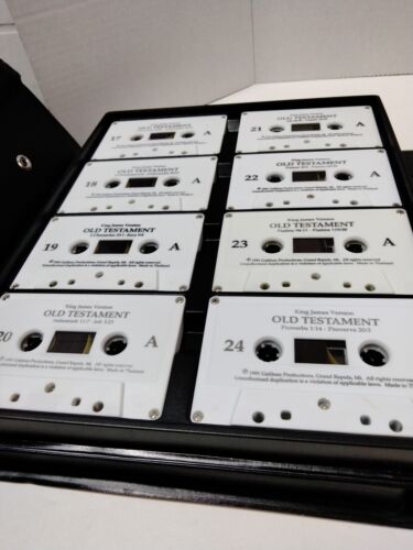 The King James Version of The Holy Bible "To Go" 48 Audio Cassettes Tapes VTG - Picture 11 of 15