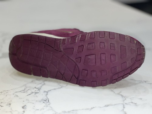 Nike Air Max 1 Premium SC Jewel Bordeaux Burgundy Suede Uk 4 Eur 37.5 AA0512-600 - Picture 11 of 16