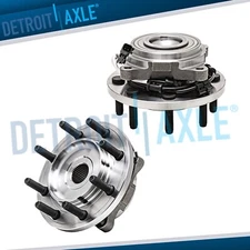 Pair Front Wheel Bearing & Hubs Assembly for 2014 2015 2016 - 2018 RAM 2500 3500