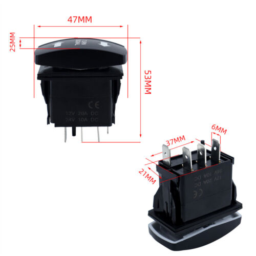 High Quality Turn Signal Rocker Switch With Flasher For ATV UTV RV Vehicle - Picture 19 of 19