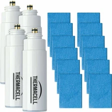 Thermacell Refill Value Pack 48 Hours  R4,   4 Butane Cart and 12 Mats