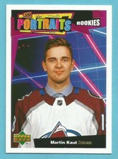 2020-2021 Upper Deck Hockey Martin Kaut Portraits Colorado Avalanche #P-45