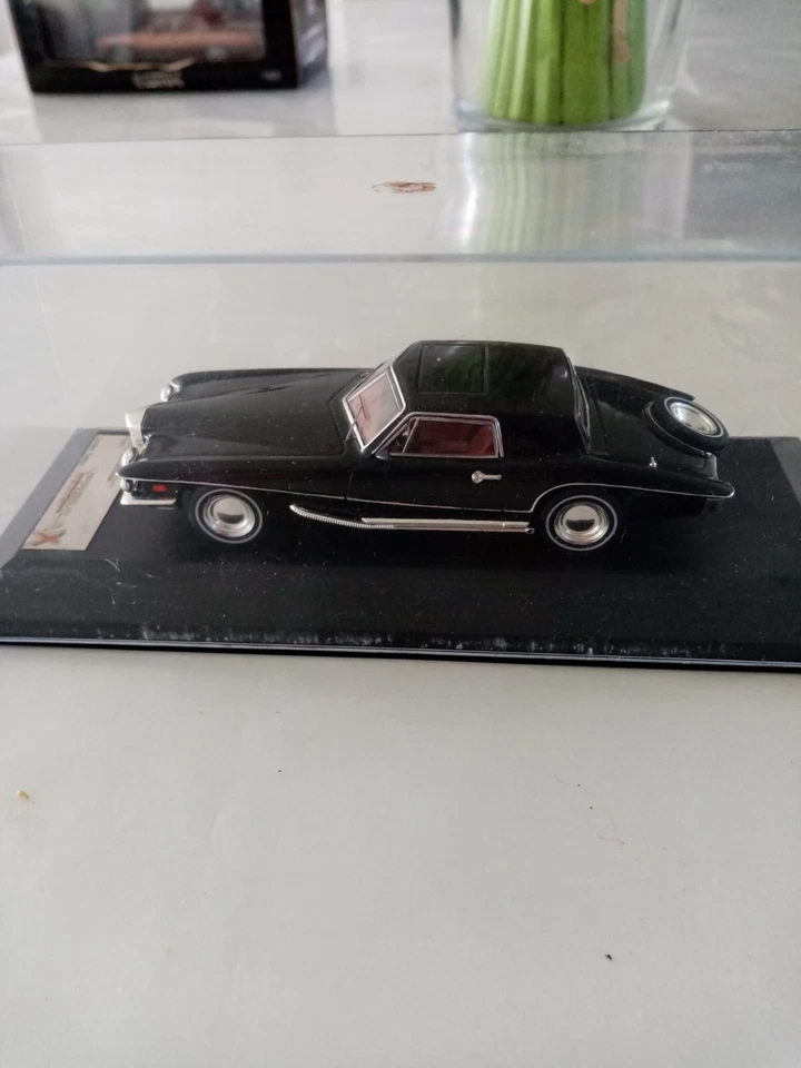 STUTZ BLACKHAWK COUPE 1971 AU 1/43 EDITION LIMITE PAR PREMIUMX DIE CAST ( rare ) - Photo 2/4