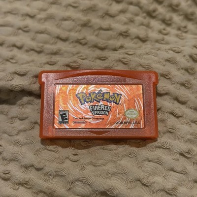 Pokémon Fire Red Version Game Boy Advance GBA Authentic