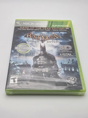 Batman Arkham Asylum Xbox 360 Game Complete Brand New