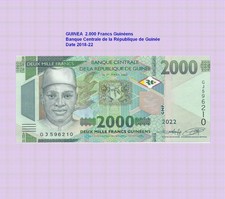 GUINEA  GUINEE  2000  FRANCS  Unc P 48Ab 695##