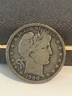 1900 P Barber Half Dollar, VG