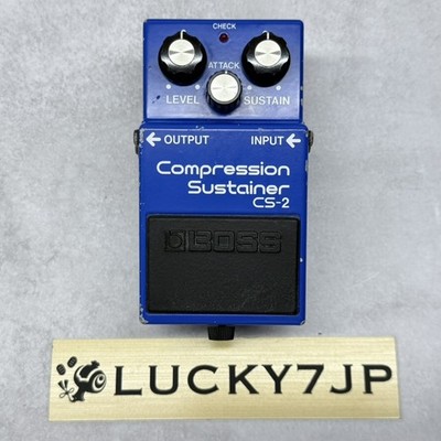 BOSS CS-2 Compression Sustainer Guitar Effect Pedal Vintage Japan SN190700