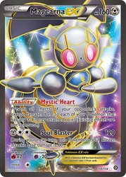Magearna EX 110/114 XY Steam Siege Full Art Holo Ultra Rare