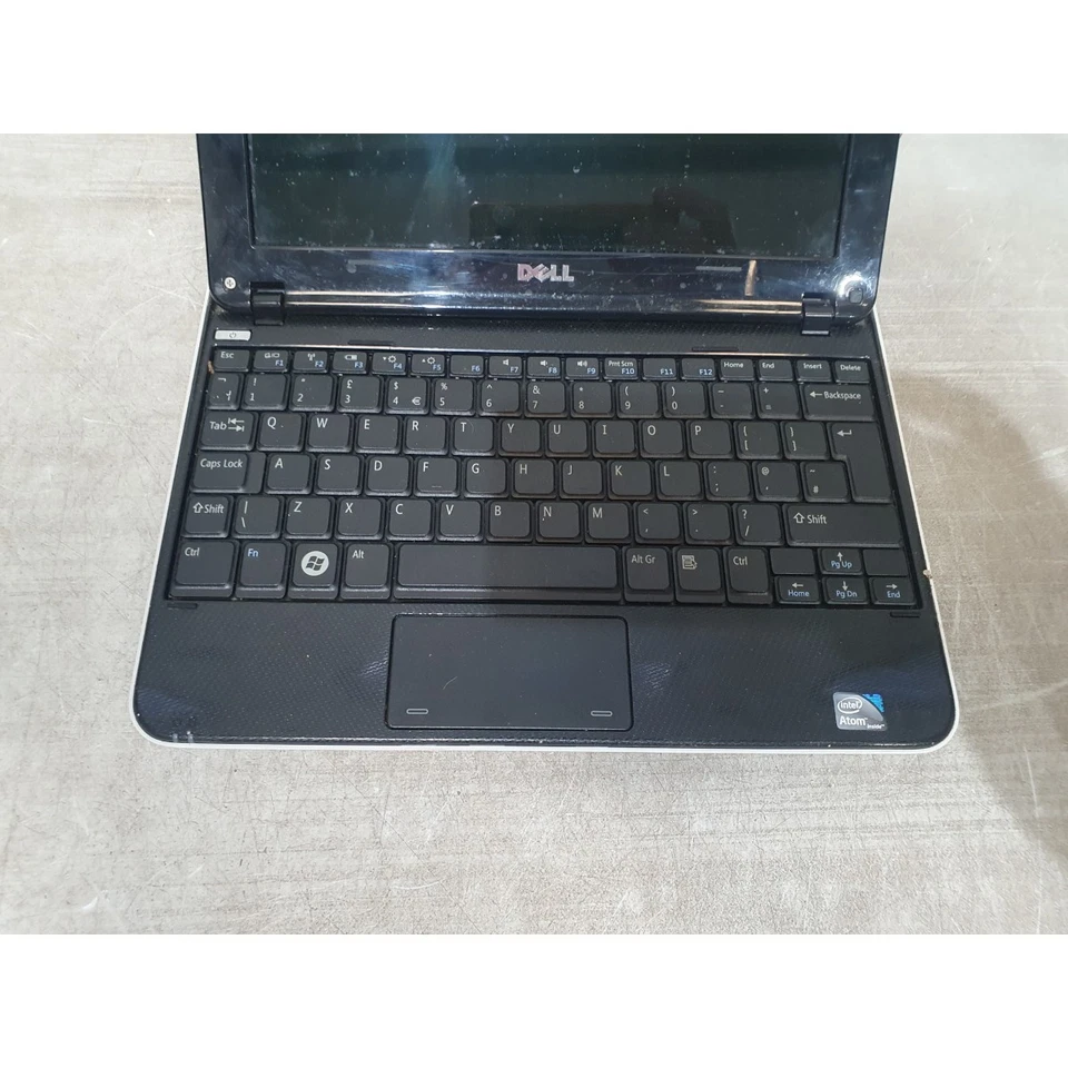 Dell Inspiron Mini 1012 P04T Laptop Black 10.1" Display Intel Atom - For Parts - Image 4 of 4