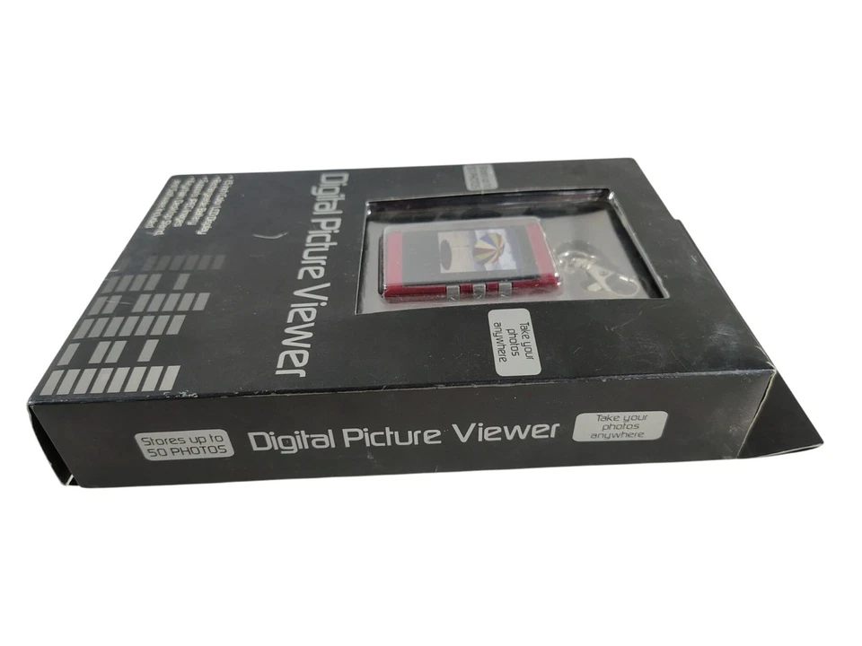 NIB New Small 1.5" Color LCD Digital 50 Photo JPEG Picture Viewer Keychan - Image 2 of 4