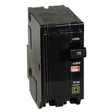 Square D by Schneider Electric QO270CP QO 70-Amp Two-Pole Circuit Breaker