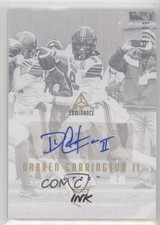 2018 Panini Luminance Rookie Ink Gold 83/99 Darren Carrington II Auto 0w8