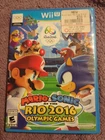 Mario and Sonic at the Rio 2016 Olympics Nintendo Wii U Complete CIB