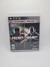 Call of Duty: Black Ops and Black Ops 2 COMBO PACK - PlayStation 3 PS3 - CIB