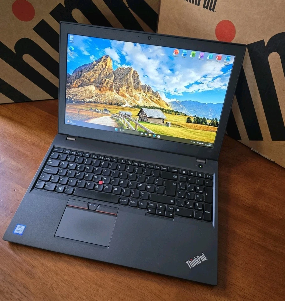 🔴LENOVO THINKPAD T560 15,6" Core I5-6200U RAM 16GB SSD 256GB Suite Office🔴 - Immagine 3 di 4