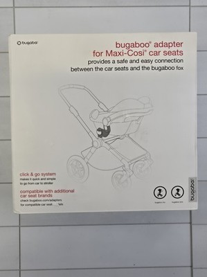 Bugaboo Buffalo/Fox/Lynx/Kangaroo CARSEAT ADAPTER-Maxi-Cosi,Cybex,Nuna, Turtle 1