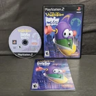 VeggieTales LarryBoy And The Bad Apple Sony PlayStation 2 Game CIB E Kids