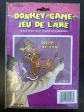 Pin The Tale on the Donkey Game NEW