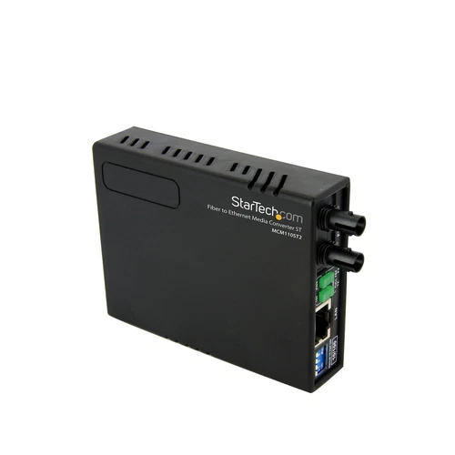 StarTech.com 10/100 Multi Mode Fiber Copper Fast Ethernet Media Converter ST 2km