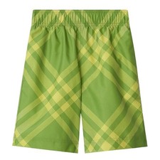 Burberry Boys Malcolm Check-Print Swim Shorts