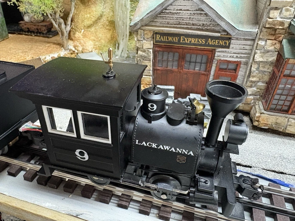K-LINE Scale Porter  w/Heisler Tender : Blunami, Swinging Bell, &Whistle Steam! - Image 4 of 4