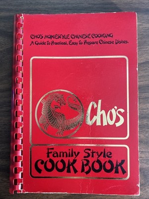 Cho's Homestyle Chinese Cooking Cookbook Family Style Yang Hui Cho 1983 Recipes