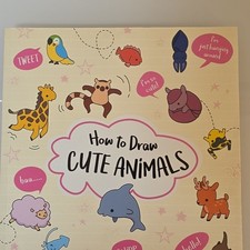 How to Draw Cute Animals Birds Drawing Technique Instruction Book Guide
