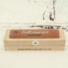 Suzuki Folk Master 1072 Harmonica Key E New Old Stock