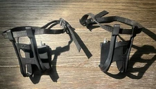 Vintage Wellgo Mountain Bike Toe Clip Cages & Straps MT-13 Large MTB Reflectors