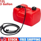 Portable 3 Gallon 12L Marine Tank External Fuel Tank Outboard Boat Motor Gas