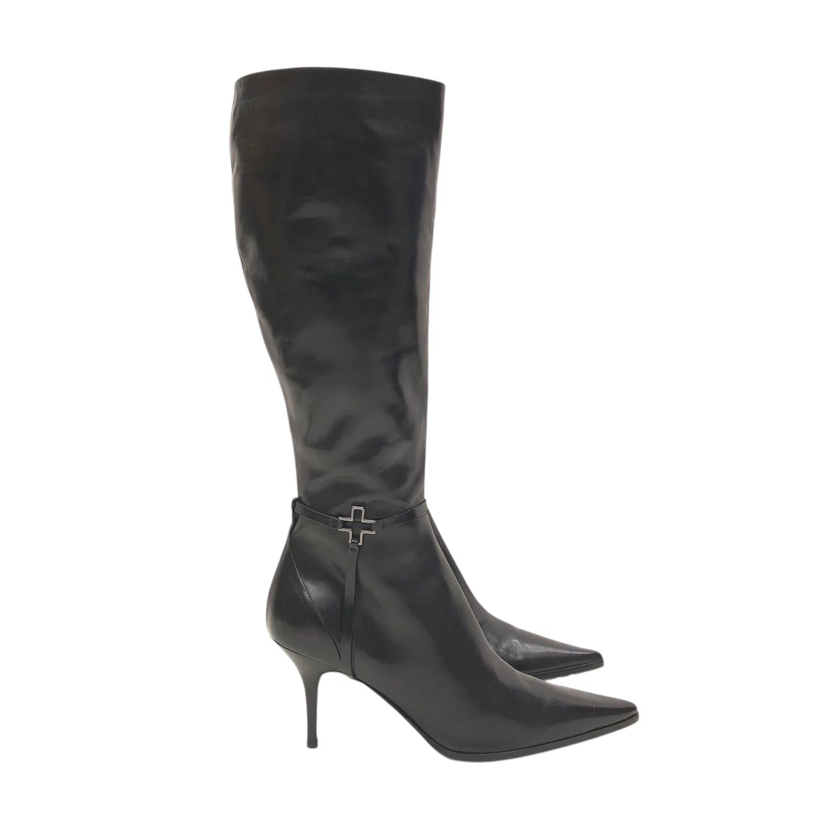 Stiletto Heel Knee High Boots for Women for sale - eBay