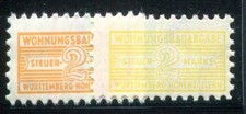 FRANZ&Ouml;SISCHE ZONE WOHNUNGSBAUMARKEN 1949 3a, 3c ** POSTFRISCH TADELLOS (I4073