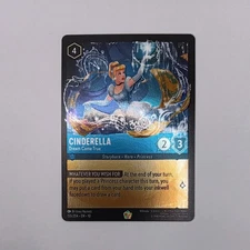 Cinderella, Dream Come True FOIL Legendary Lorcana TCG Whispers in the Well