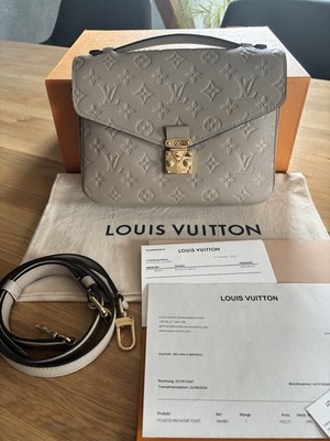 Louis Vuitton Pochette Metis Monogram EMPREINTE LEDER Métis M44881 Tourterelle